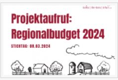 Projektaufruf Regionalbudget 2024