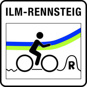 Bild vergrößern: Ilm-Rennsteig-Radweg